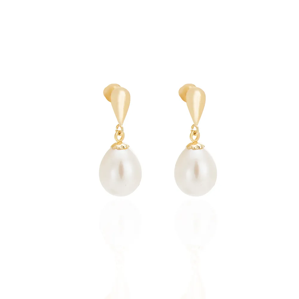 Brinco-de-Ouro-18K-Perola-Modelo-Gota-Pendurada-70mm-br20223-Joias-gold